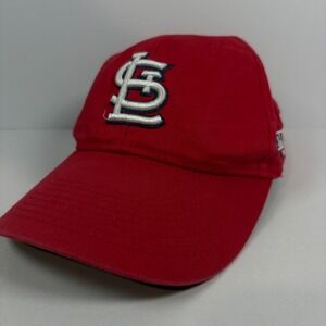 St. Louis Cardinals MLB Baseball Cap Hat Adult‎ Red Adjustable OC Sports